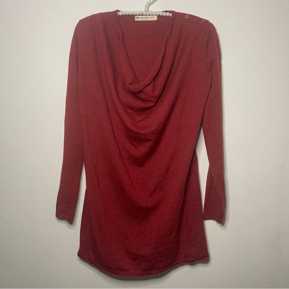 Untouched World New Zealand Wool Blouse
